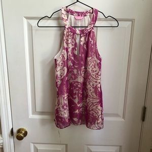 Lilly Pulitzer silk top